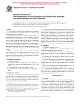 ASTM D2217-85(1998) (10.5.1998)