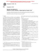 ASTM D2699-03a (10.8.2003)