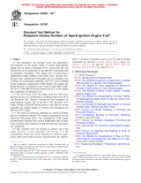 ASTM D2699-09e1 (1.10.2009)