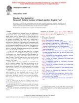 ASTM D2699-10 (1.10.2010)