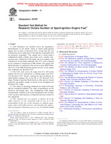 ASTM D2699-11 (1.5.2011)