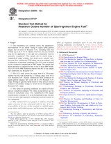 ASTM D2699-12a (1.12.2012)
