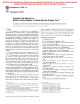 ASTM D2700-01 (10.9.2001)