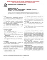ASTM D2908-91(2001) (1.1.2001)