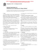ASTM D2911-94(2001) (1.1.2001)