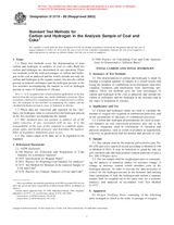 ASTM D3178-89(2002) (29.9.1989)