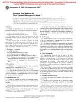 ASTM D3590-89(1994)e1 (10.2.2002)