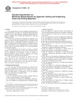 ASTM D3666-02 (10.7.2002)