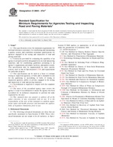 ASTM D3666-07ae1 (1.8.2007)