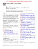 ASTM D3694-96(2004) (1.6.2004)
