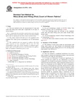 ASTM D3775-07 (1.8.2007)