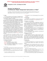 ASTM D3973-85(2003) (10.1.2003)