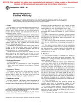 ASTM D4276-95 (10.1.2002)