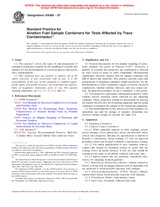 ASTM D4306-07 (1.7.2007)
