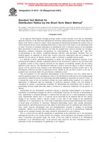 ASTM D4319-93(2001) (1.1.1993)