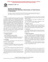 ASTM D4661-03 (1.11.2003)