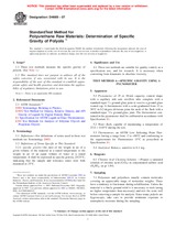 ASTM D4669-07 (1.11.2007)