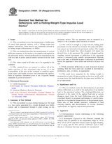 ASTM D4694-09(2015) (1.5.2015)