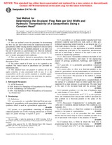 ASTM D4716-00 (10.7.2001)