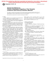 ASTM D5470-95 (10.9.2001)