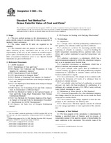 ASTM D5865-01a (10.10.2001)