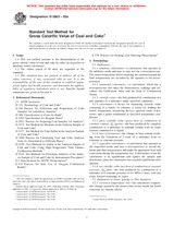 ASTM D5865-03a (10.9.2003)
