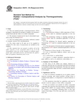 ASTM D6370-99(2014) (1.8.2014)