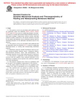 ASTM D6382-99(2005) (1.5.2005)