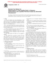 ASTM D6667-01 (10.5.2001)