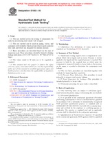 ASTM E1003-05 (10.5.2000)