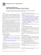 ASTM A1001-99 (10.9.2001)