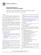 ASTM B505/B505M-14 (1.4.2014)