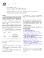 ASTM B88M-13 (1.10.2013)
