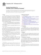 ASTM C207-06(2011) (1.6.2011)