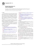 ASTM C476-10 (1.6.2010)