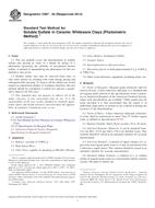 ASTM C867-94(2014) (1.1.2014)