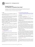 ASTM D1141-98(2013) (1.1.2013)