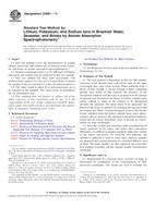 ASTM D3561-11 (1.9.2011)