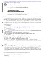 ASTM D6603-12 (1.2.2012)