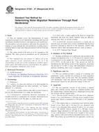 ASTM D7281-07(2013) (1.5.2013)