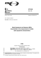 ETSI ETR 028-ed.1 (31.3.1992)