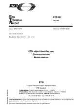 ETSI ETR 091-ed.1 (22.7.1993)