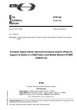ETSI ETR 105-ed.1 (30.10.1993)