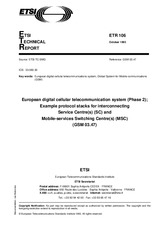 ETSI ETR 106-ed.1 (30.10.1993)