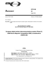 ETSI ETR 108-ed.1/Amd.1 (15.8.1995)