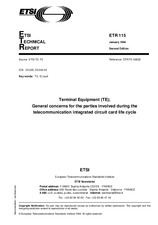 ETSI ETR 115-ed.2 (31.1.1994)