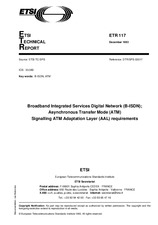 ETSI ETR 117-ed.1 (10.12.1993)