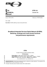 ETSI ETR 118-ed.1 (10.12.1993)
