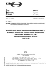 ETSI ETR 128-ed.2 (28.7.1995)