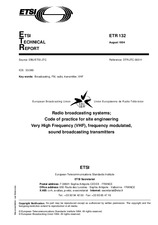ETSI ETR 132-ed.1 (15.8.1994)